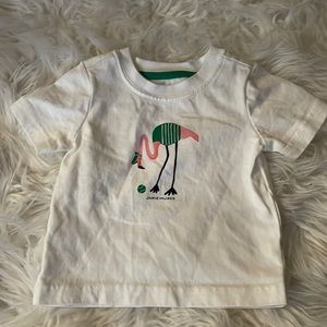 🦩🎾Janie and Jack flamingo with tennis ball T-shirt